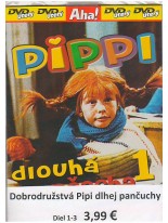 3 DVD rozprávky: Pippi dlouhá punčocha Kolekcia 1 - 3