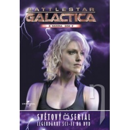 Battlestar Galactica 3. séria disk 3 DVD Battlestar Galactica 3. séria disk 3 DVD
