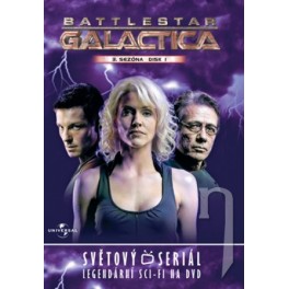 Battlestar Galactica 3. séria disk 1 DVD Battlestar Galactica 3. séria disk 1 DVD
