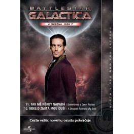 Battlestar Galactica 4. séria disk 7 DVD Battlestar Galactica 4. séria disk 7 DVD