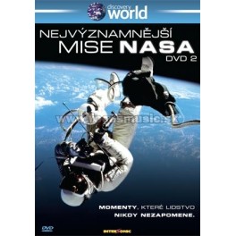 Nejvýznamnější mise NASA 2. Disk DVD