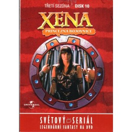Xena 3. sezóna 10 DVD Xena 3. sezóna 10 DVD