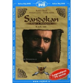 Sandokan 5 a 6 čast DVD