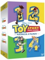 Toy Story 1-4 Kolekcia 4DVD