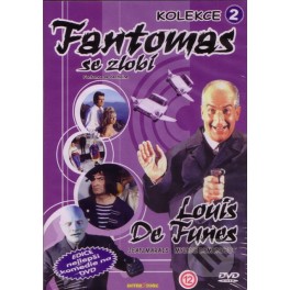Fantomas se zlobí DVD Fantomas se zlobí DVD