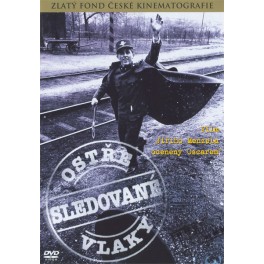 Ostře sledovan&eacute; vlaky DVD