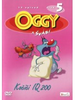 Oggy a &scaron;v&aacute;bi Kočič&iacute; IQ 200 DVD