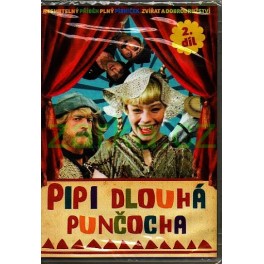 Pippi dlouhá punčocha 2 DVD