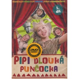 Pippi dlouhá punčocha 1 DVD Pippi dlouhá punčocha 1 DVD