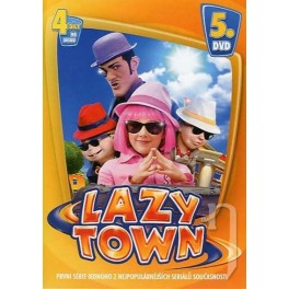 Lazy Town 4. série 5 disk DVD