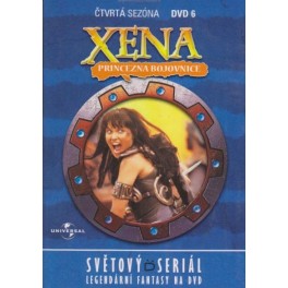 Xena - Princezna bojovnice 4 sezóna 6 disk DVD