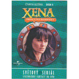 Xena - Princezna bojovnice 4 sezóna 5 disk DVD
