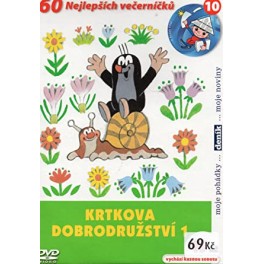 Krtkova dobrodružstv&iacute; 1 DVD