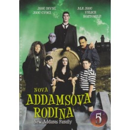 Nová Addamsova rodina 5 DVD