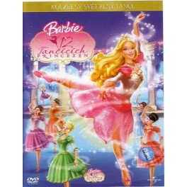 Barbie 12 tanč&iacute;c&iacute;ch princezen DVD /Baz&aacute;r/