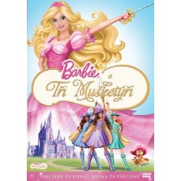 Barbie Tři mu&scaron;ket&yacute;ři DVD /Baz&aacute;r/
