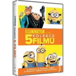Mimoni + Ja, zloduch Kolekcia 5 filmov DVD
