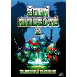 Želví nindžové 2: Tajemství tekutiny DVD /Bazár/