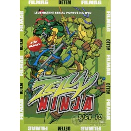 Želvy Ninja 10 DVD