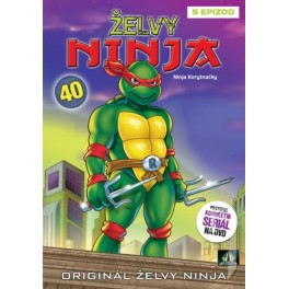 Želvy ninja 40 DVD /Bazár/