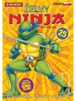 Želvy ninja 25 DVD /Bazár/