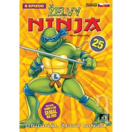Želvy ninja 25 DVD /Bazár/