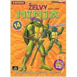Želvy ninja 14 DVD /Bazár/