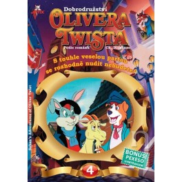 Dobrodružství Olivera Twista 4 DVD Dobrodružství Olivera Twista 4 DVD