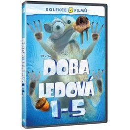 Doba ľadová 1.-5. Kolekcia 5DVD Doba ľadová 1.-5. Kolekcia 5DVD