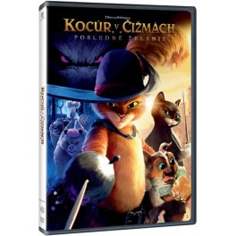 Kocour v čižmách: Poslední přání DVD