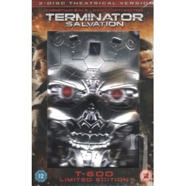 Terminator Salvation 2DVD + Lebka