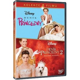 Deník princezny Kolekce 1+2 DVD Deník princezny Kolekce 1+2 DVD