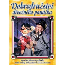 Dobrodružstv&iacute; dřevěn&eacute;ho pan&aacute;čka DVD