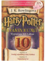Harry Potter a Kámen Mudrců 10 CD Audiokniha