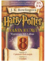 Harry Potter a Kámen Mudrců 8 CD Audiokniha