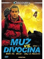 MUŽ vs DIVOČINA 1. séria disk 4 /Boj o prežitie/ DVD