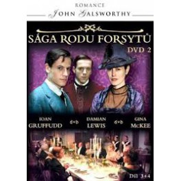 Sága rodu Forsytů  2. disk (3 + 4 diel) DVD