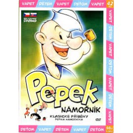 Pepek námorník 1 DVD Pepek námorník 1 DVD