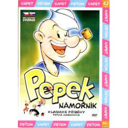 Pepek námorník 1 DVD