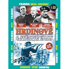 Hrdinové 2. světové války 4 DVD