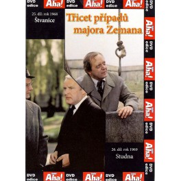 Třicet případů majora Zemana 25 a 26 diel DVD
