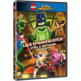 Lego DC Superhrdinové: Útek z Gothamu DVD