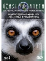 &Uacute;žasn&aacute; planeta 4 disk DVD