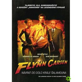 Flynn Carsen Návrat do dolů krále Šalamouna DVD Flynn Carsen Návrat do dolů krále Šalamouna DVD