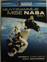 Nejvýznamnější mise NASA 1 disk DVD