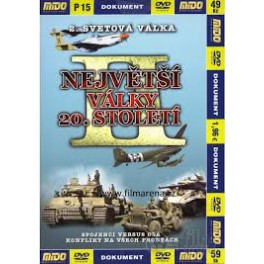 Největší války 20. století Druha světová válka DVD